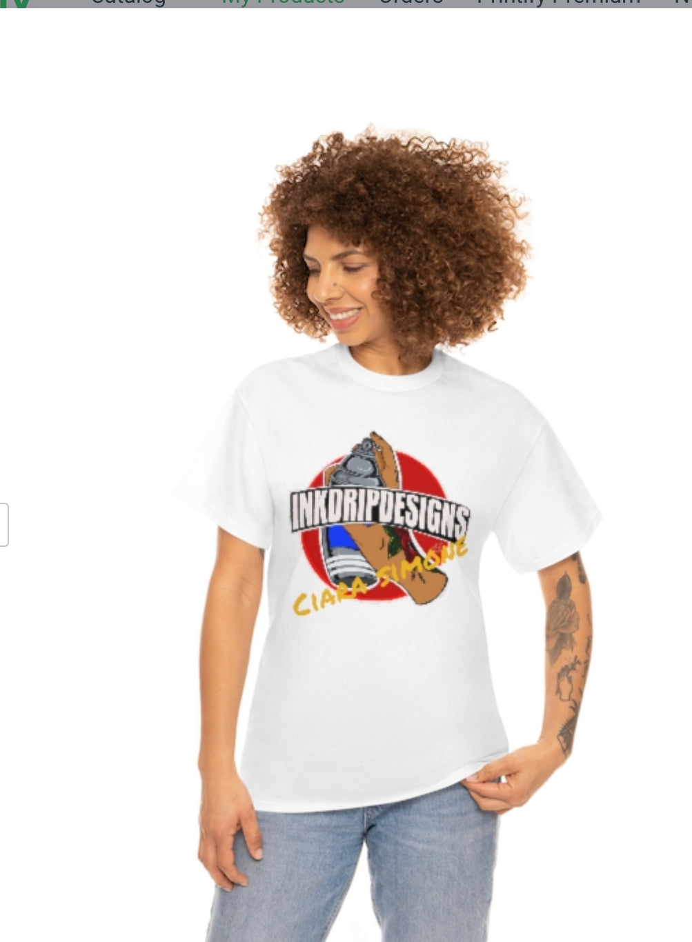 Inkdripdesigns graphic tee