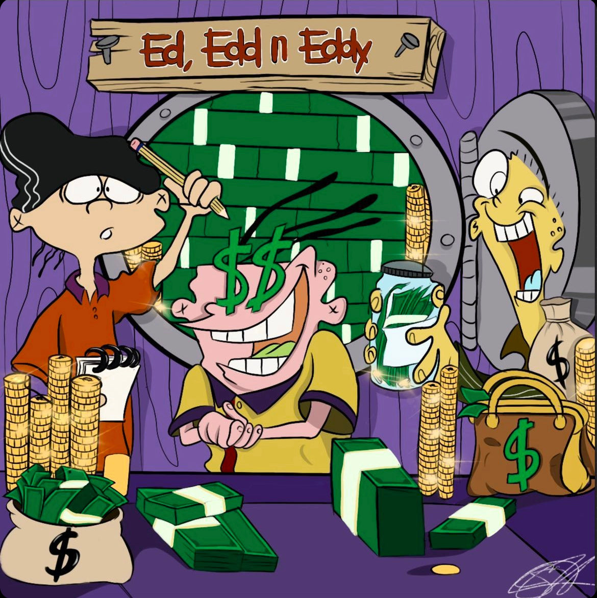 Ed edd n eddy graphic tee