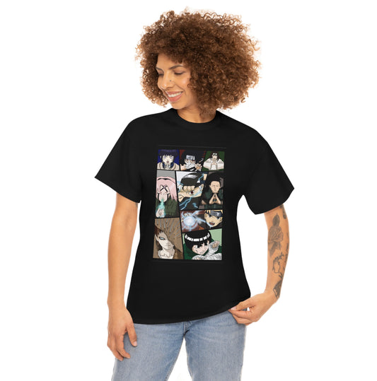 Naruto mash up graphic tee